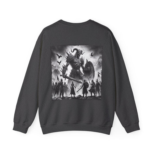 Norse Mythology Einherjar Scenic Sweatshirt