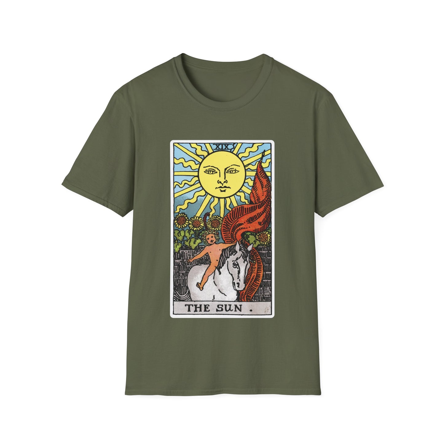 Das Sonne Tarotkarten T-Shirt