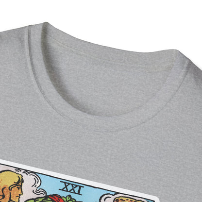 Das Welt Tarotkarten T-Shirt