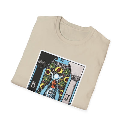 Camiseta de la Carta del Tarot La Suma Sacerdotisa