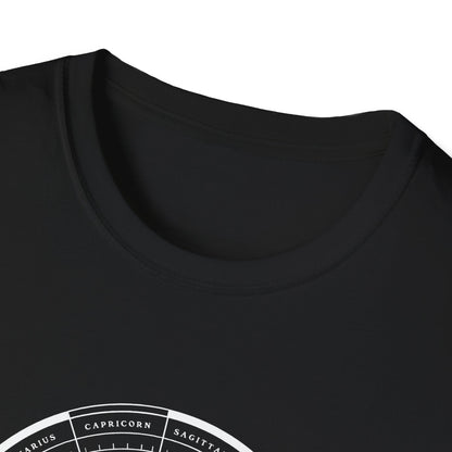 Minimalist Zodiac Wheel T-Shirt