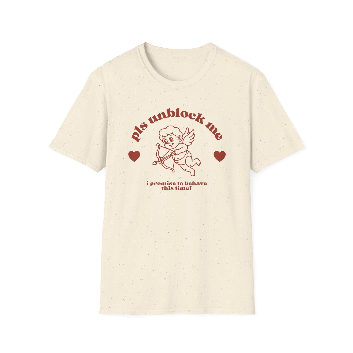 pls unblock me Cupid graphic T-Shirt