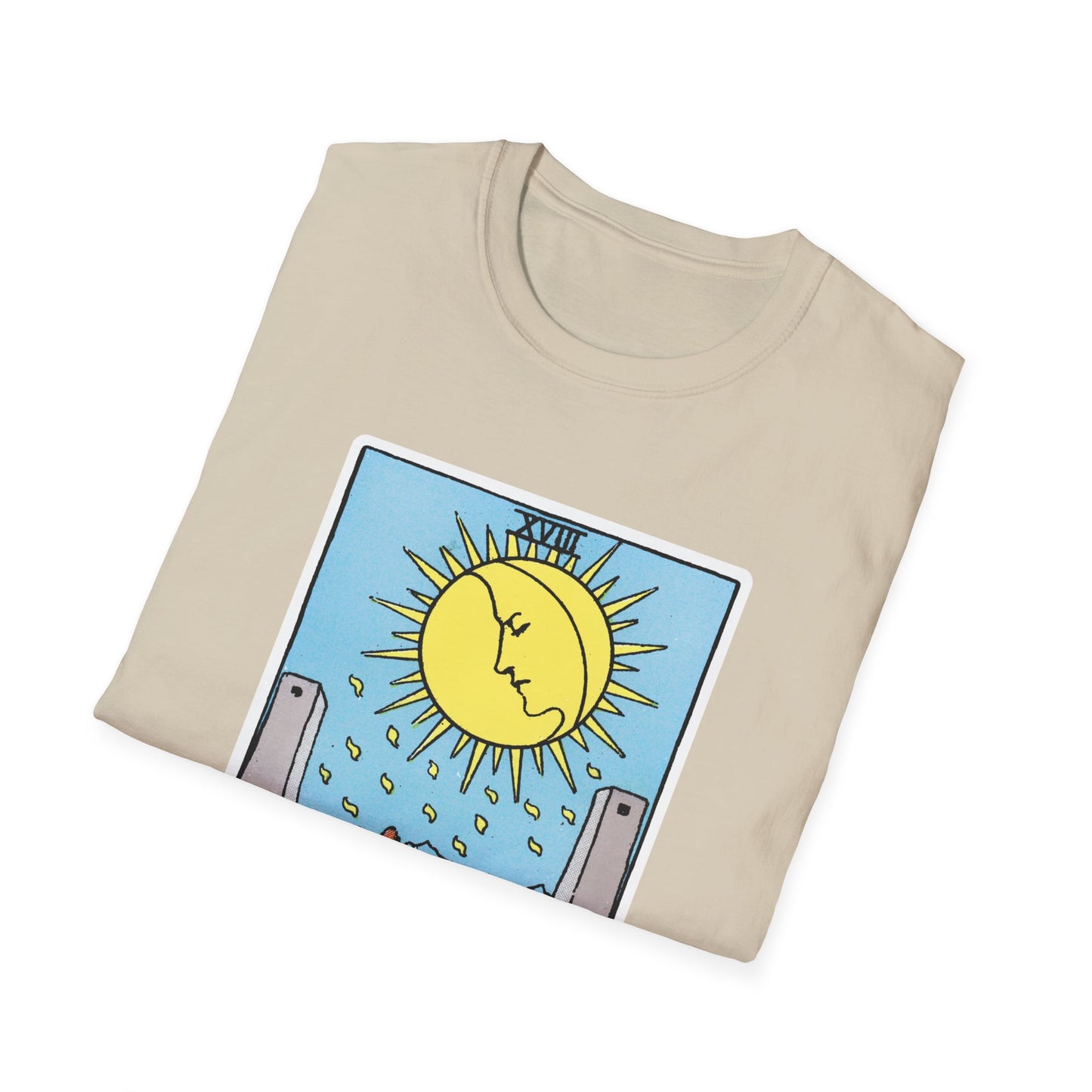 Camiseta de la Carta del Tarot La Luna