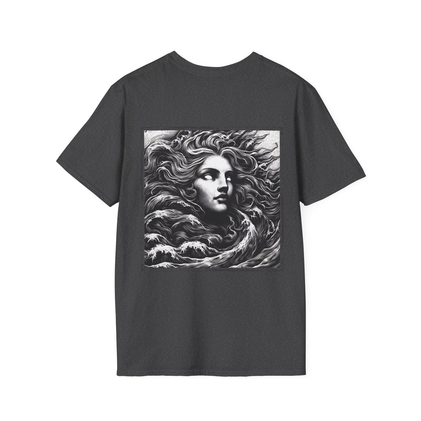Greek Siren Graphic T-Shirt