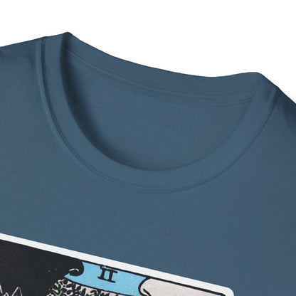 Camiseta de la Carta del Tarot La Suma Sacerdotisa