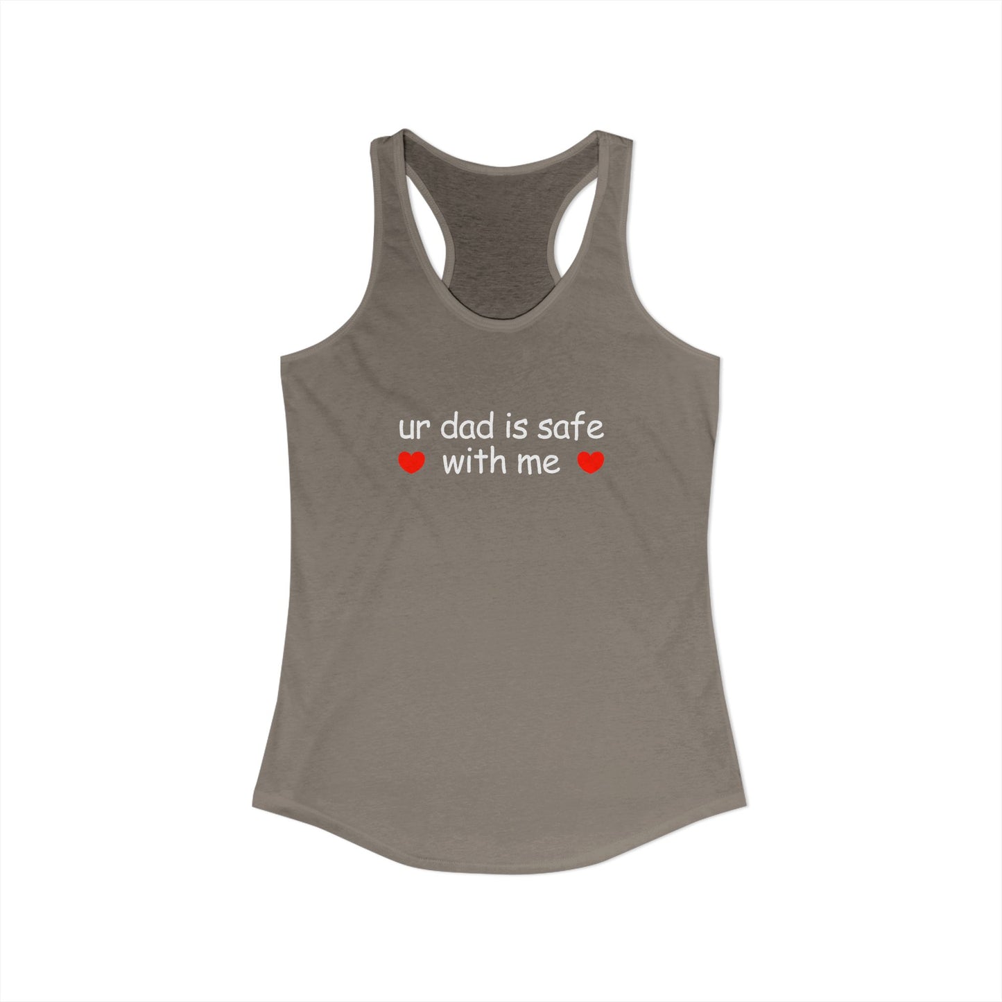 ur dad is safe with me Y2K Tank Top