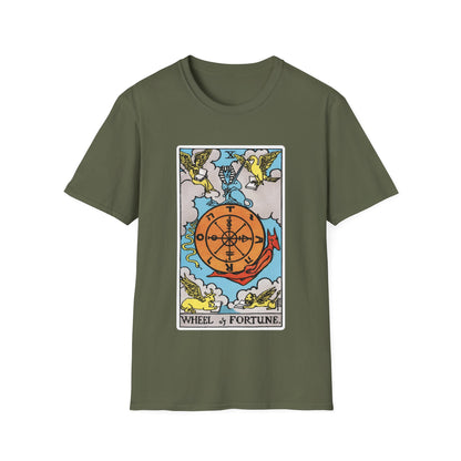 Rad des Schicksals Tarotkarten-T-Shirt