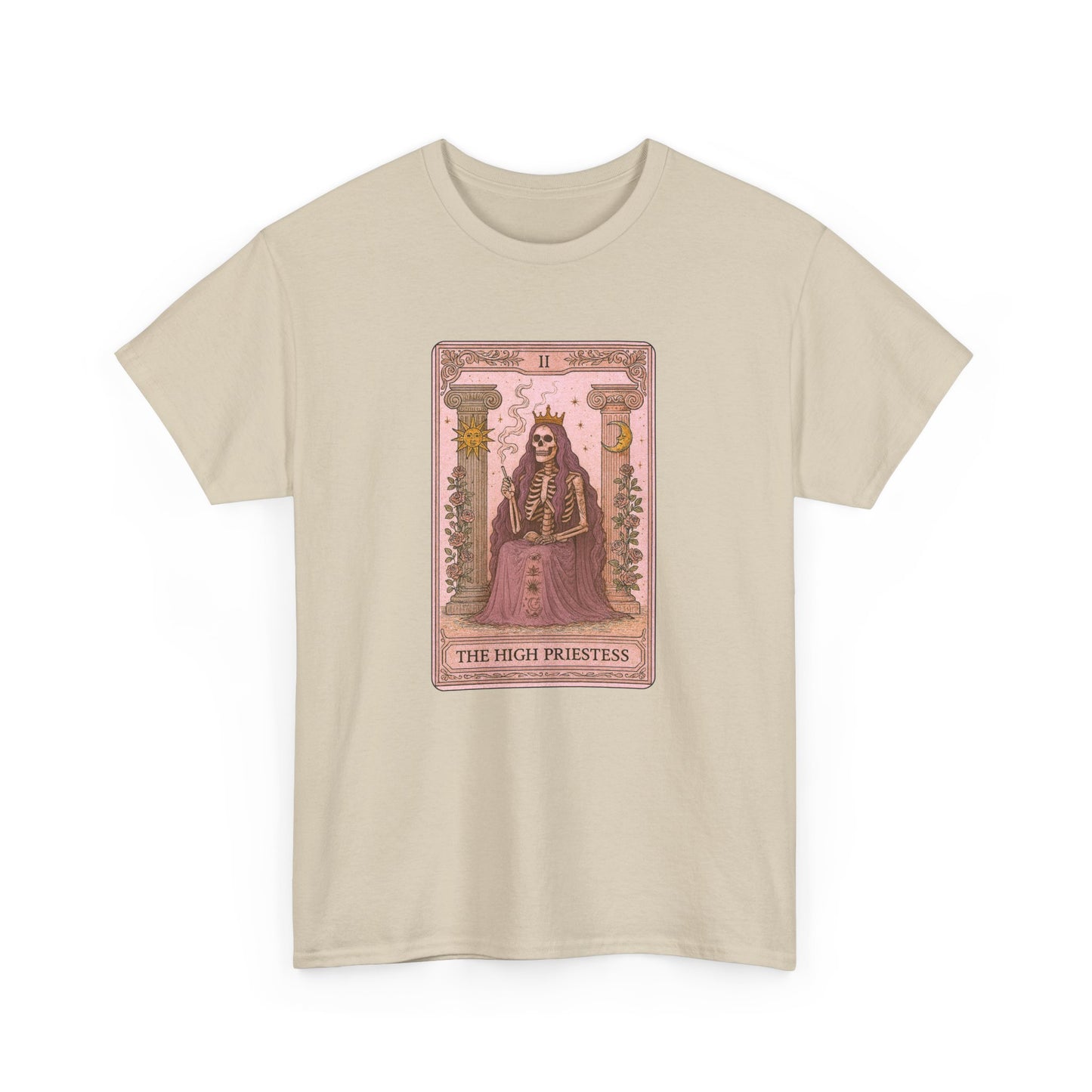 Mock Tarot Card "The High Priestess" T-Shirt