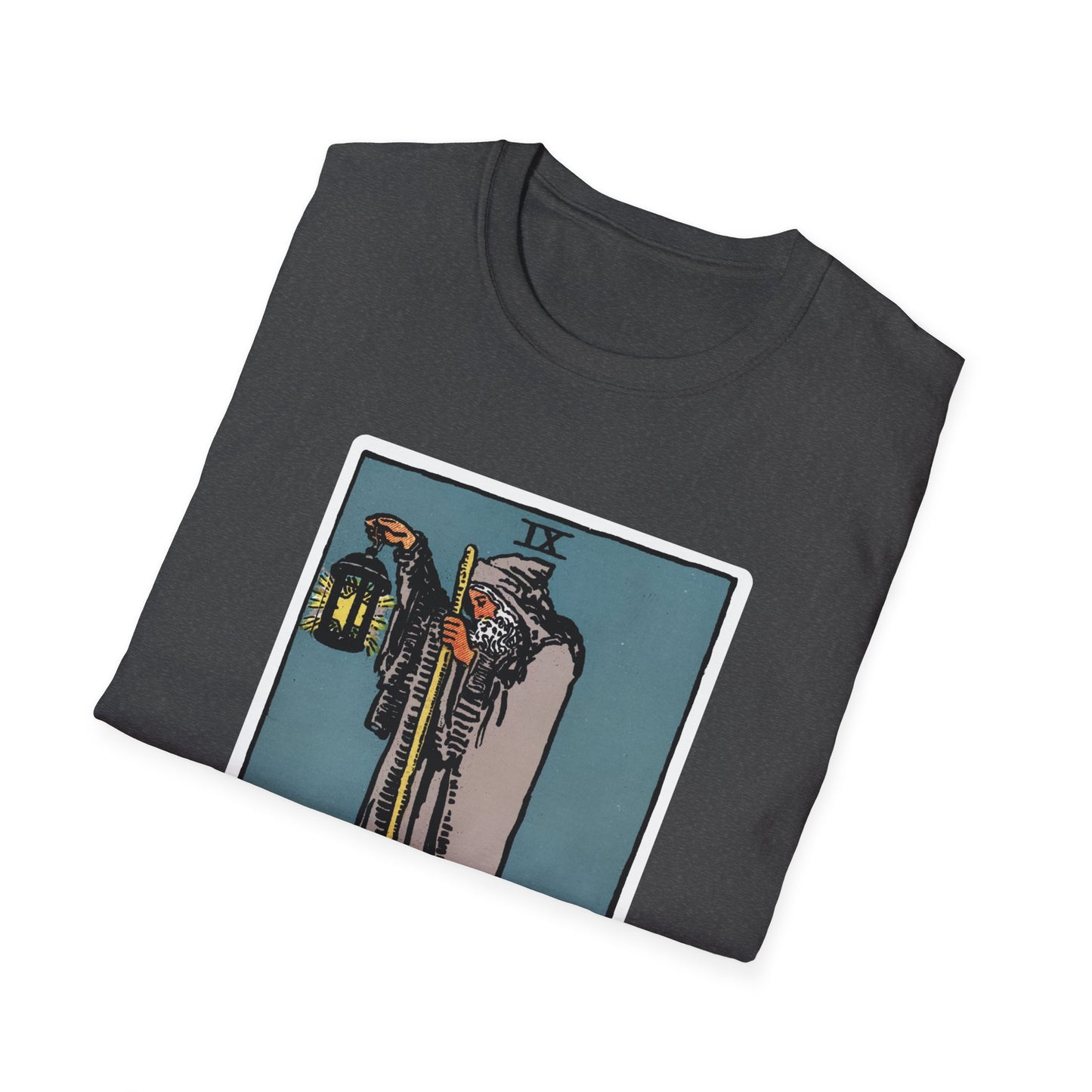Camiseta con la carta del Tarot El Ermitaño