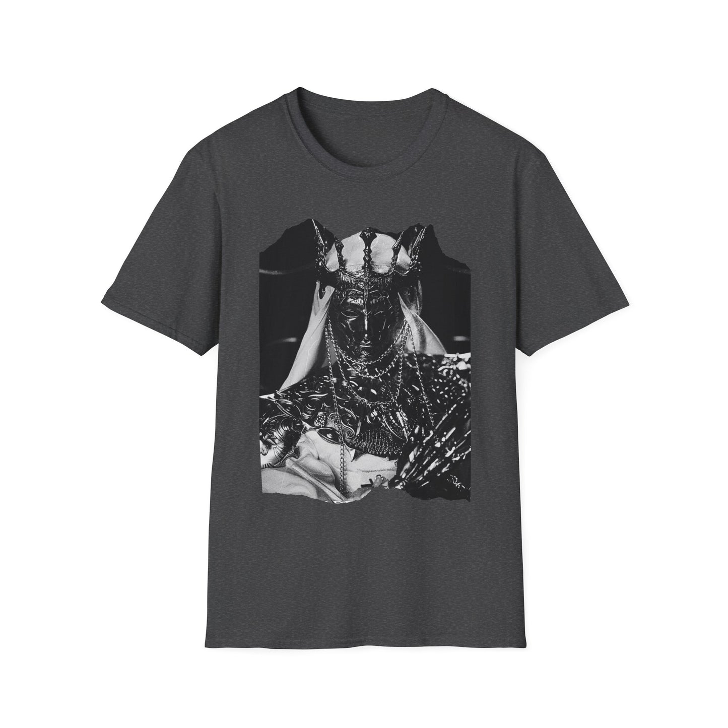 Horned Demon Illustration T-Shirt