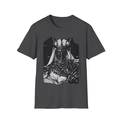 Horned Demon Illustration T-Shirt