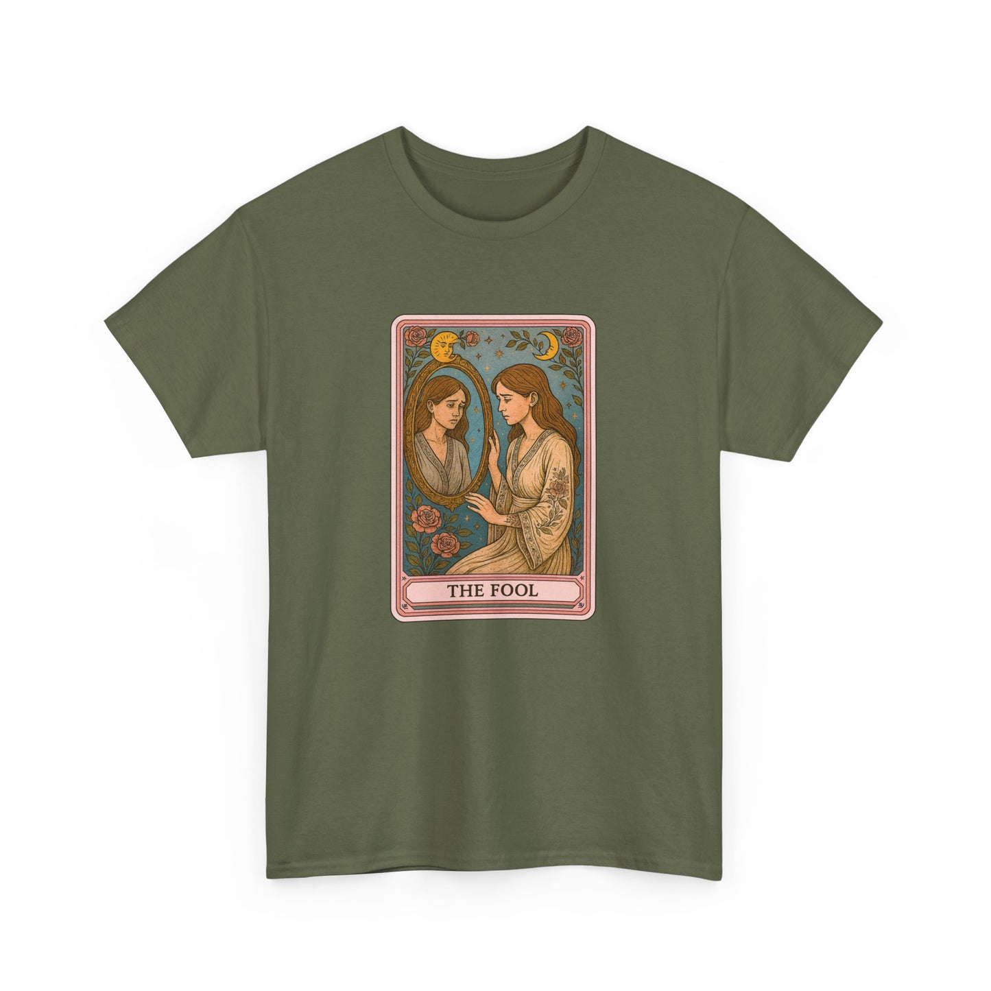 Mock Tarot Card "The Fool" Unisex T-Shirt