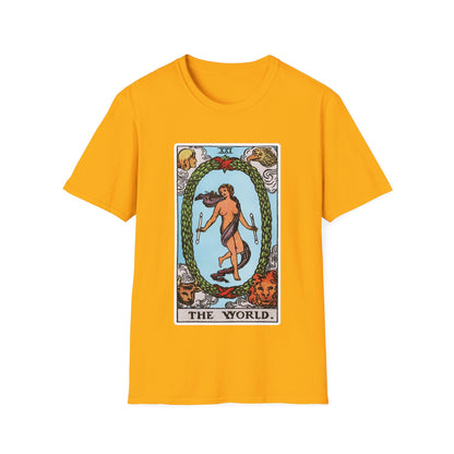 Das Welt Tarotkarten T-Shirt