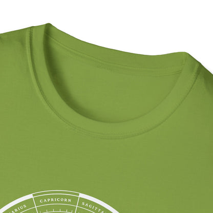 Minimalist Zodiac Wheel T-Shirt