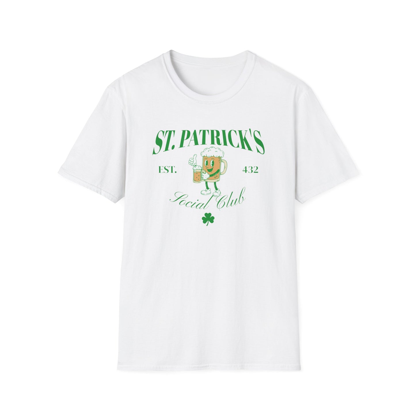 Camiseta gráfica de jarra de cerveza de San Patricio