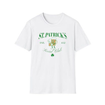 Camiseta gráfica de jarra de cerveza de San Patricio