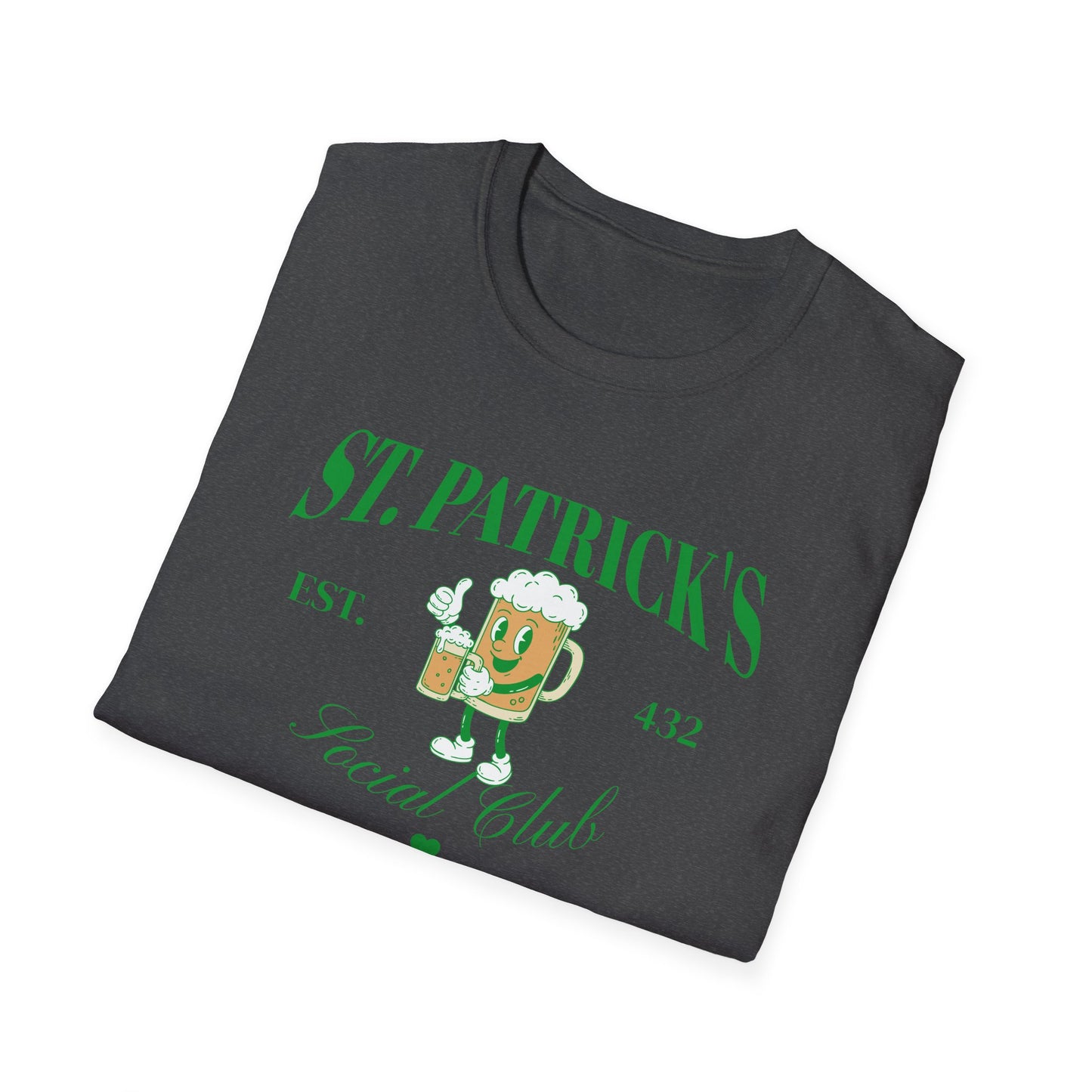 Camiseta gráfica de jarra de cerveza de San Patricio
