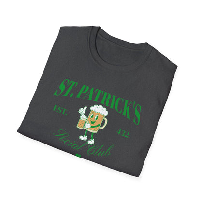 Camiseta gráfica de jarra de cerveza de San Patricio