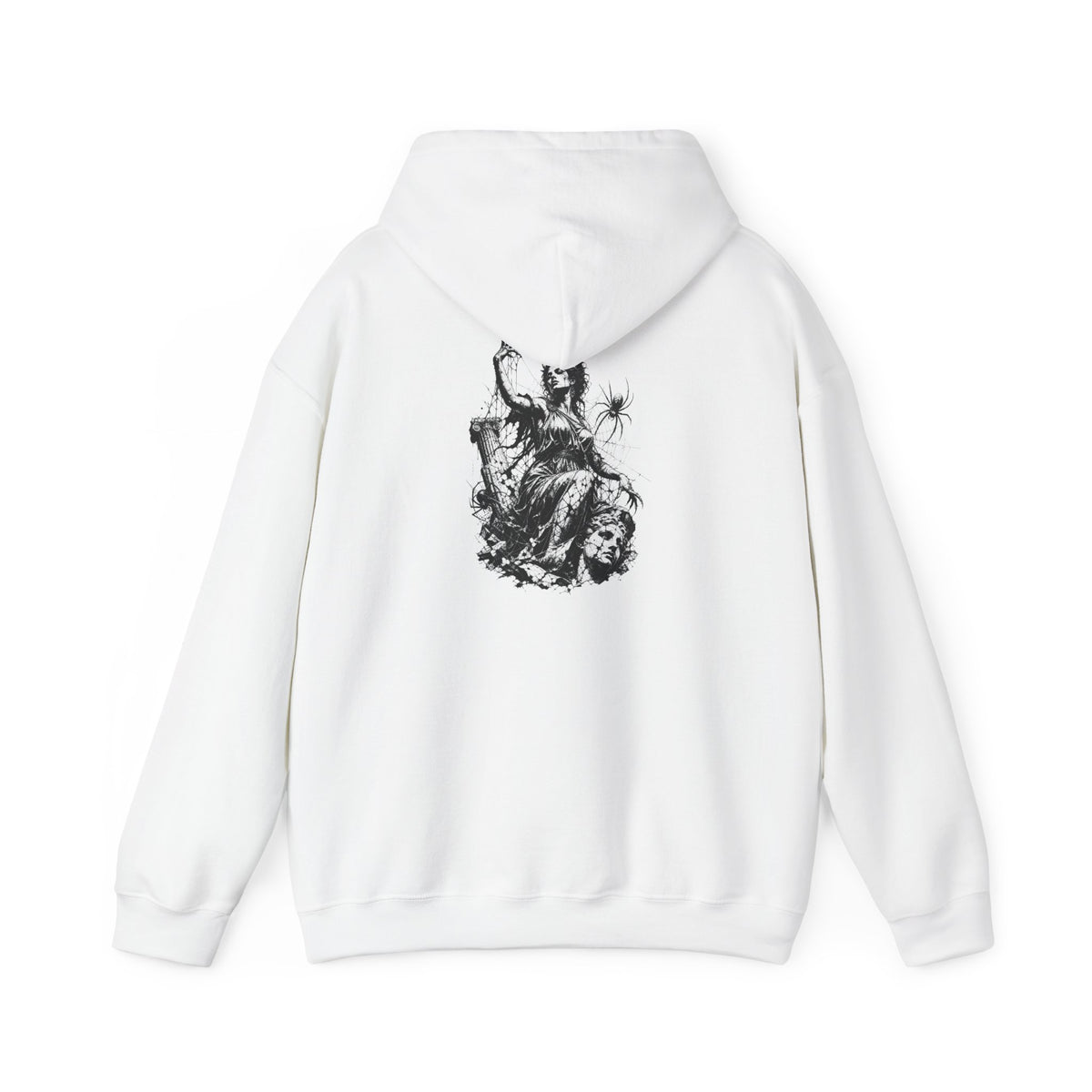 Arachne Illustrated Hoodie (Back)
