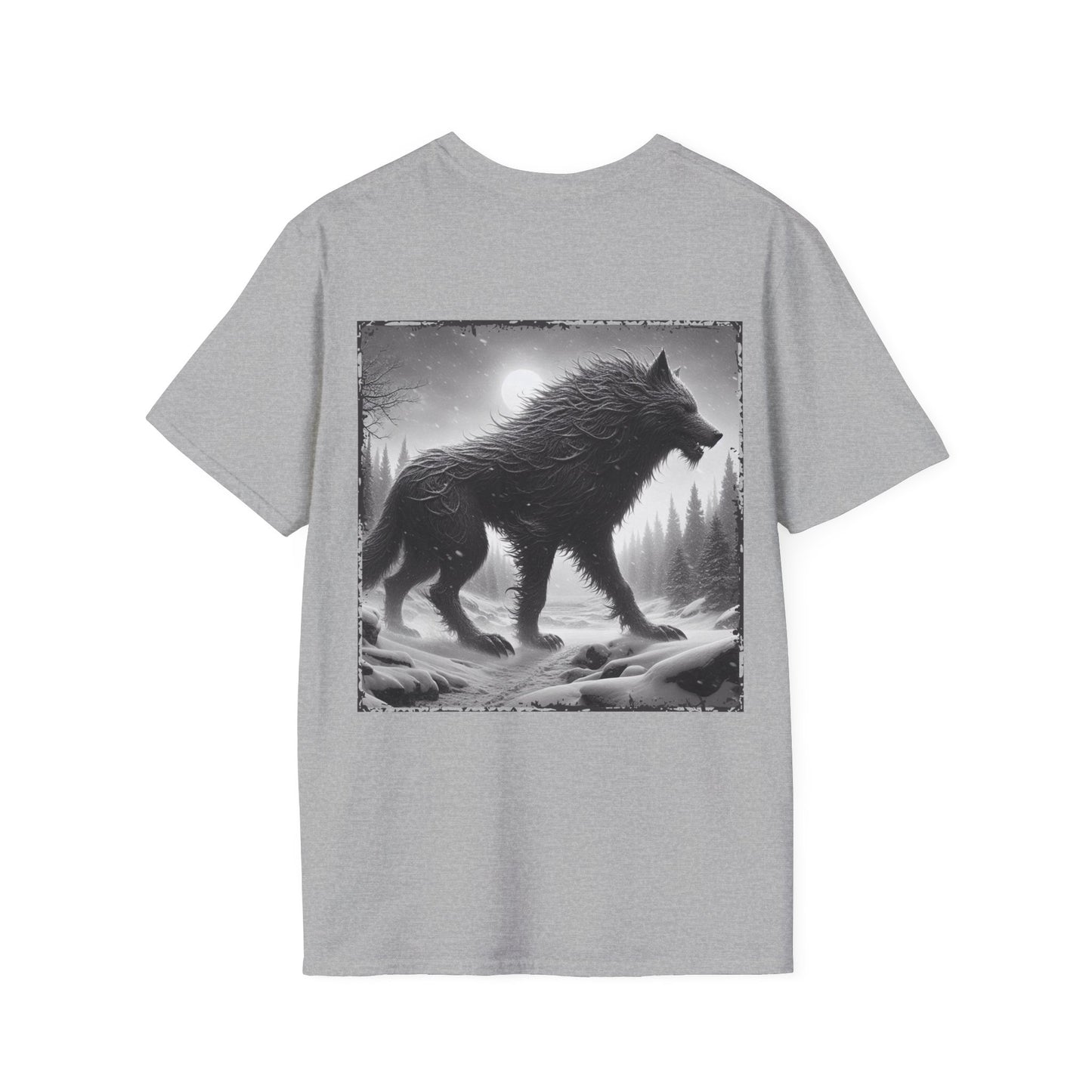 Nordic Fenrir Side T-Shirt