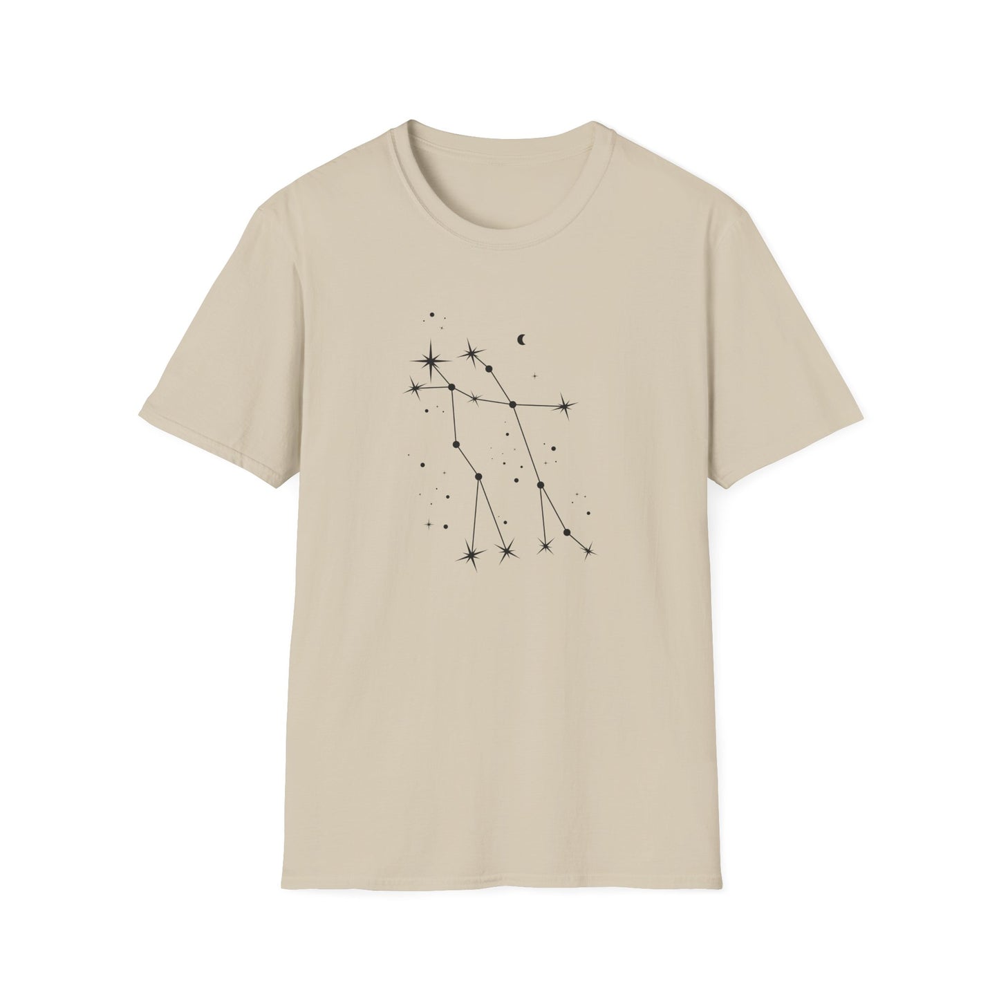 Gemini Zodiac Constellation T-Shirt