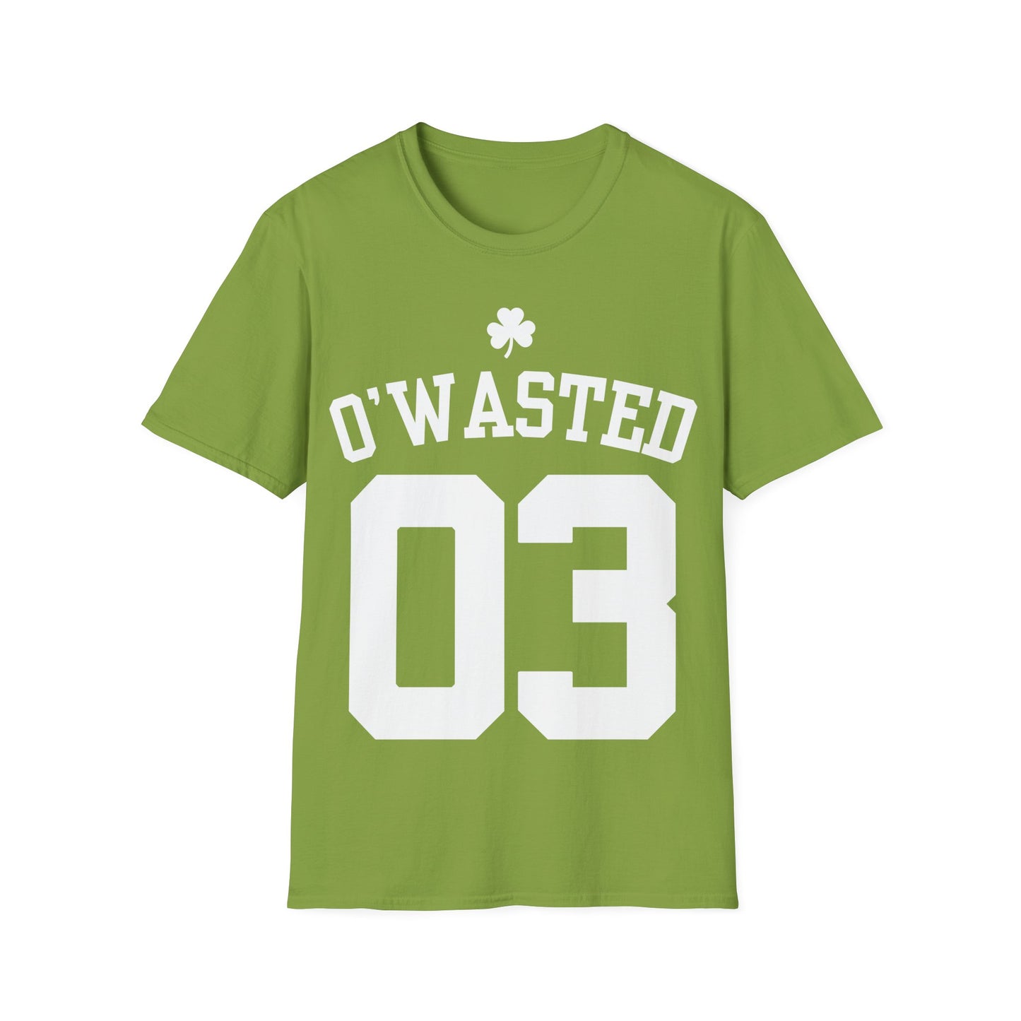 Camiseta de Jersey del Día de San Patricio O'Wasted