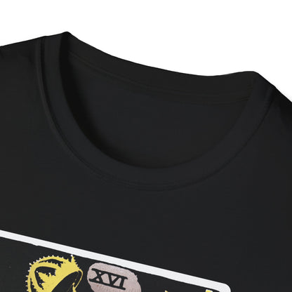 Camiseta de la Carta del Tarot La Torre