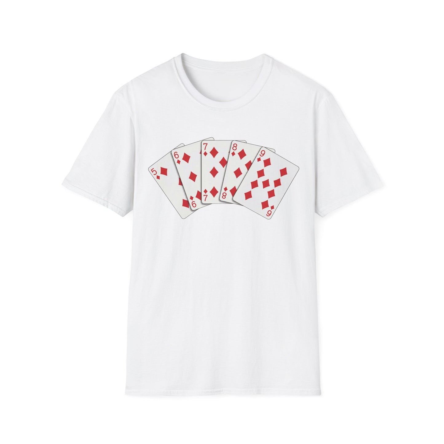 Straight Flush Cards T-Shirt
