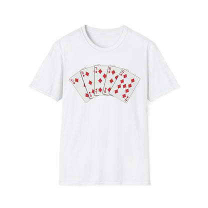 Straight Flush Cards T-Shirt