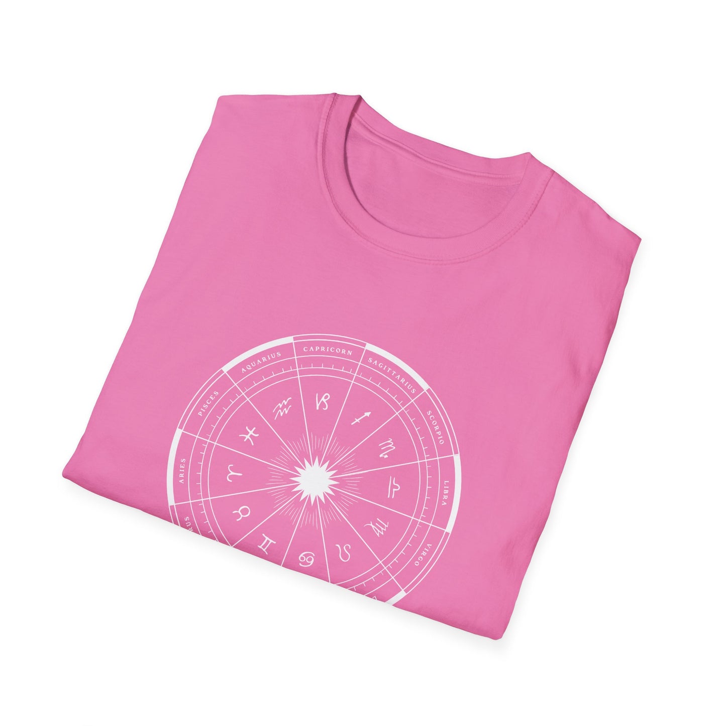Minimalist Zodiac Wheel T-Shirt