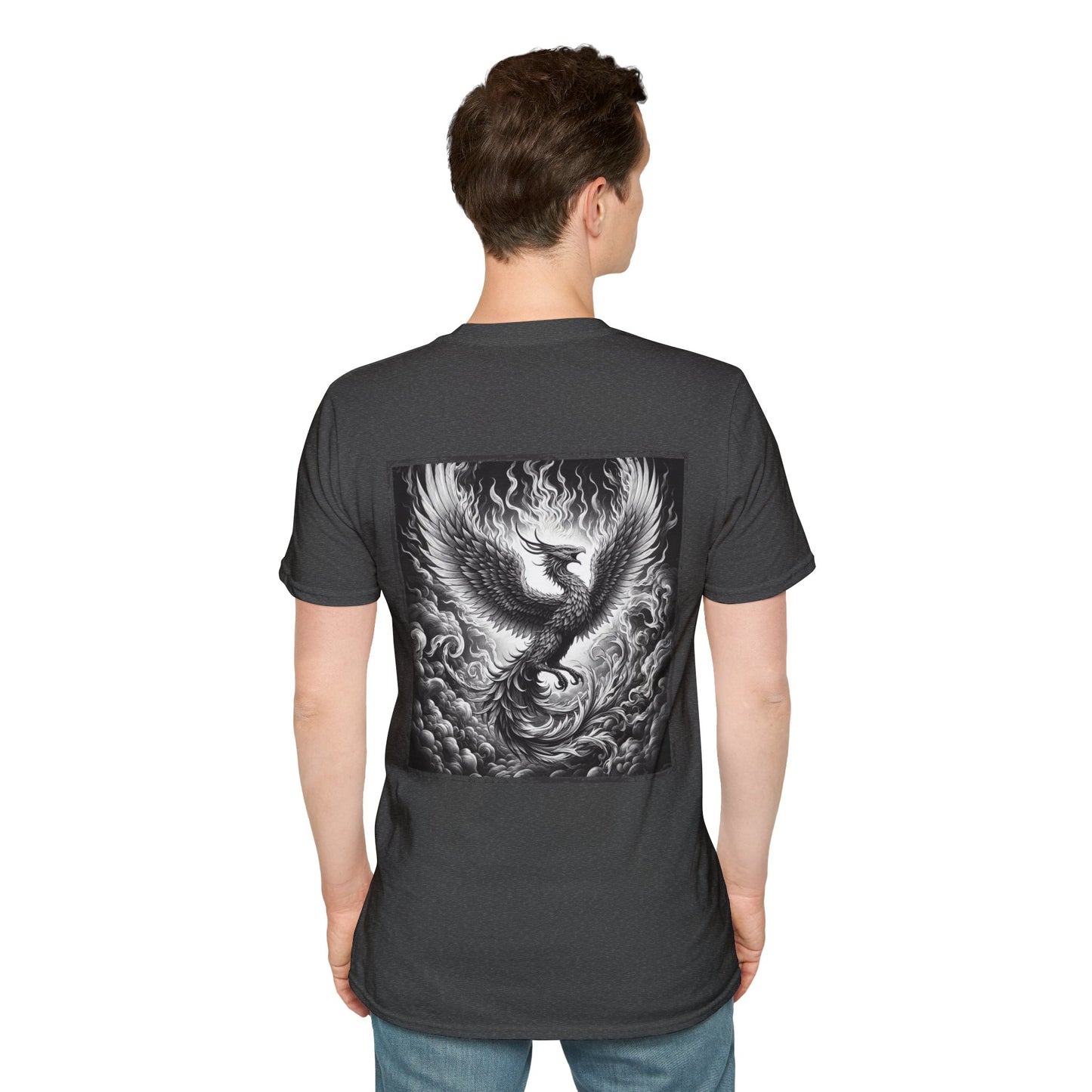 Greek Phoenix Graphic T-Shirt