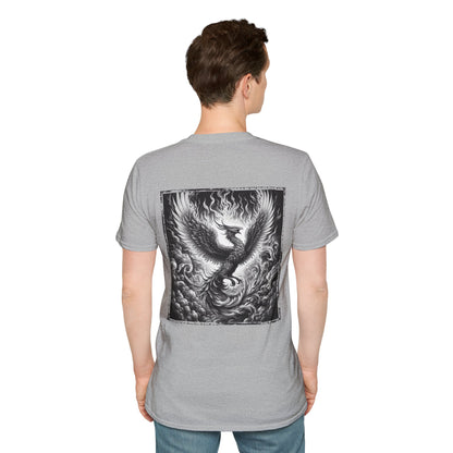Greek Phoenix Graphic T-Shirt