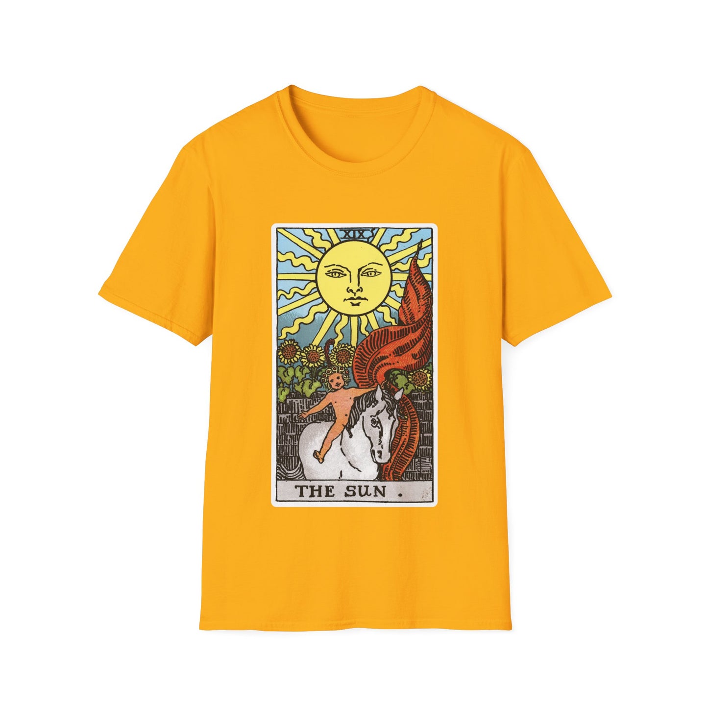 Das Sonne Tarotkarten T-Shirt