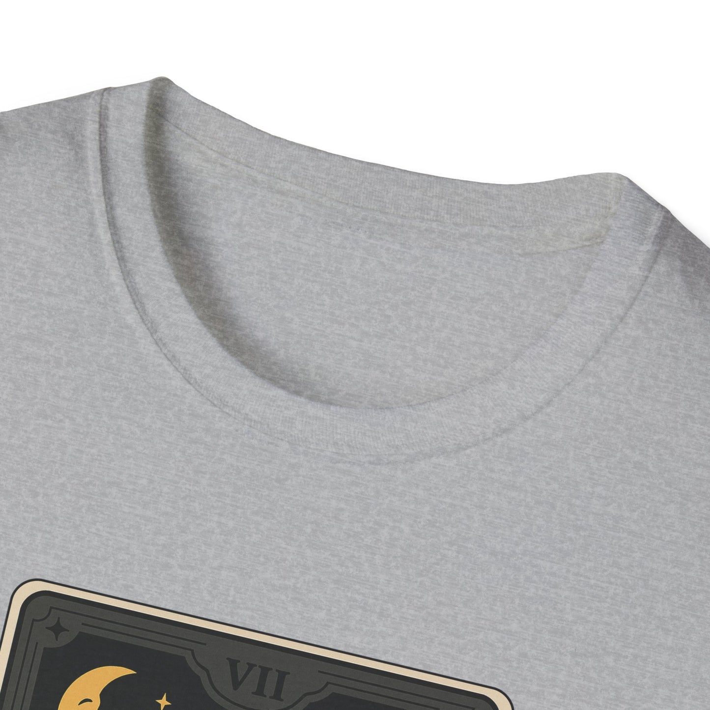 "The Chariot" Fiat 500 Cartoon Tarot Card T-Shirt