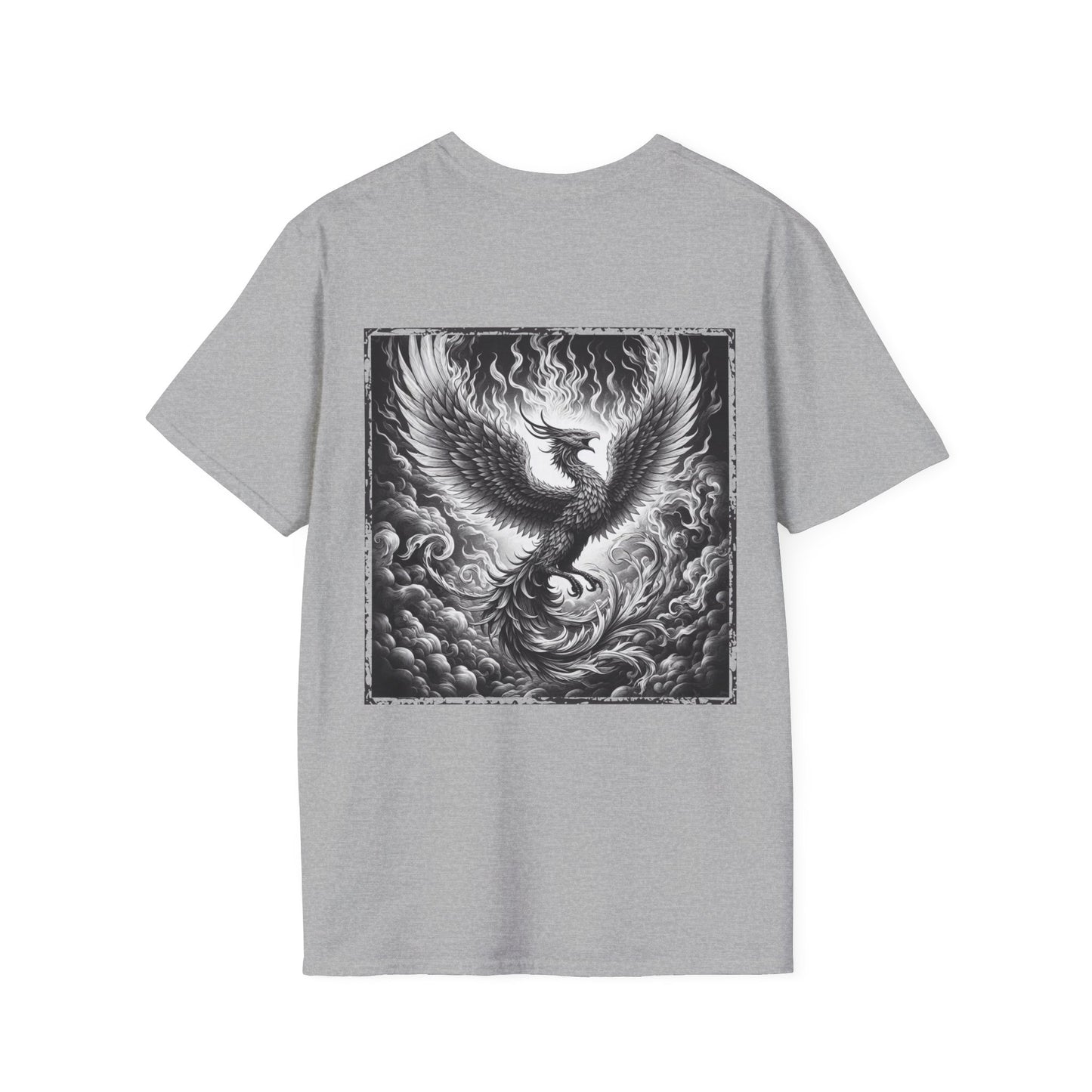 Greek Phoenix Graphic T-Shirt