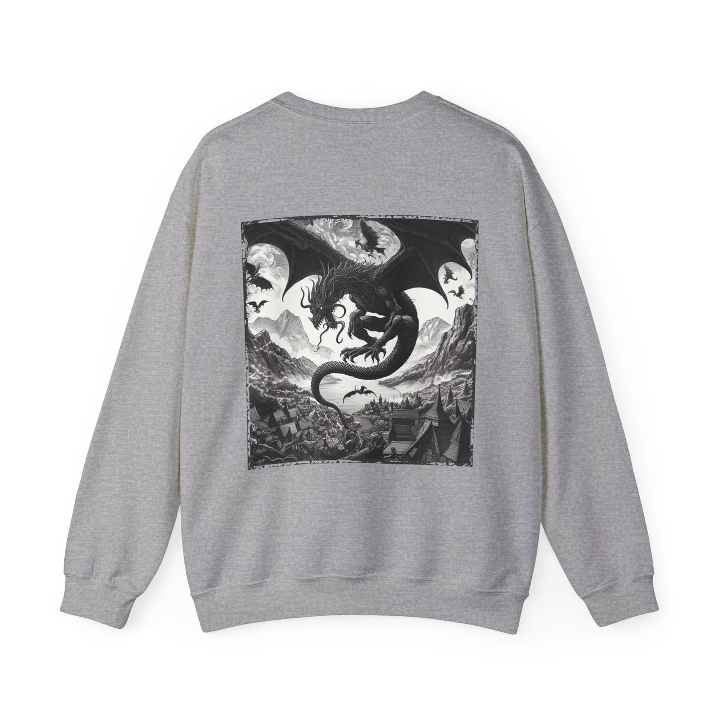 Norse Nidhogg Dragon Sweatshirt