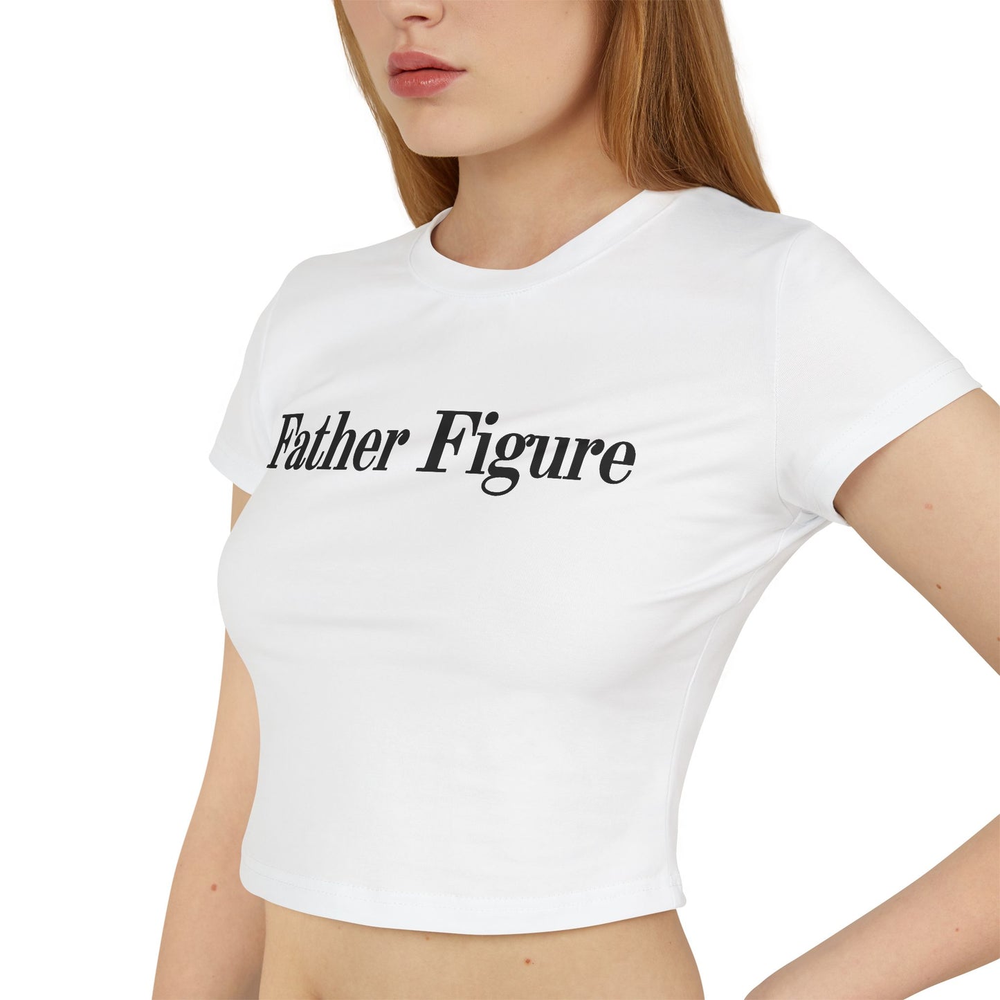 Camiseta corta de bebé para mujer Father Figure