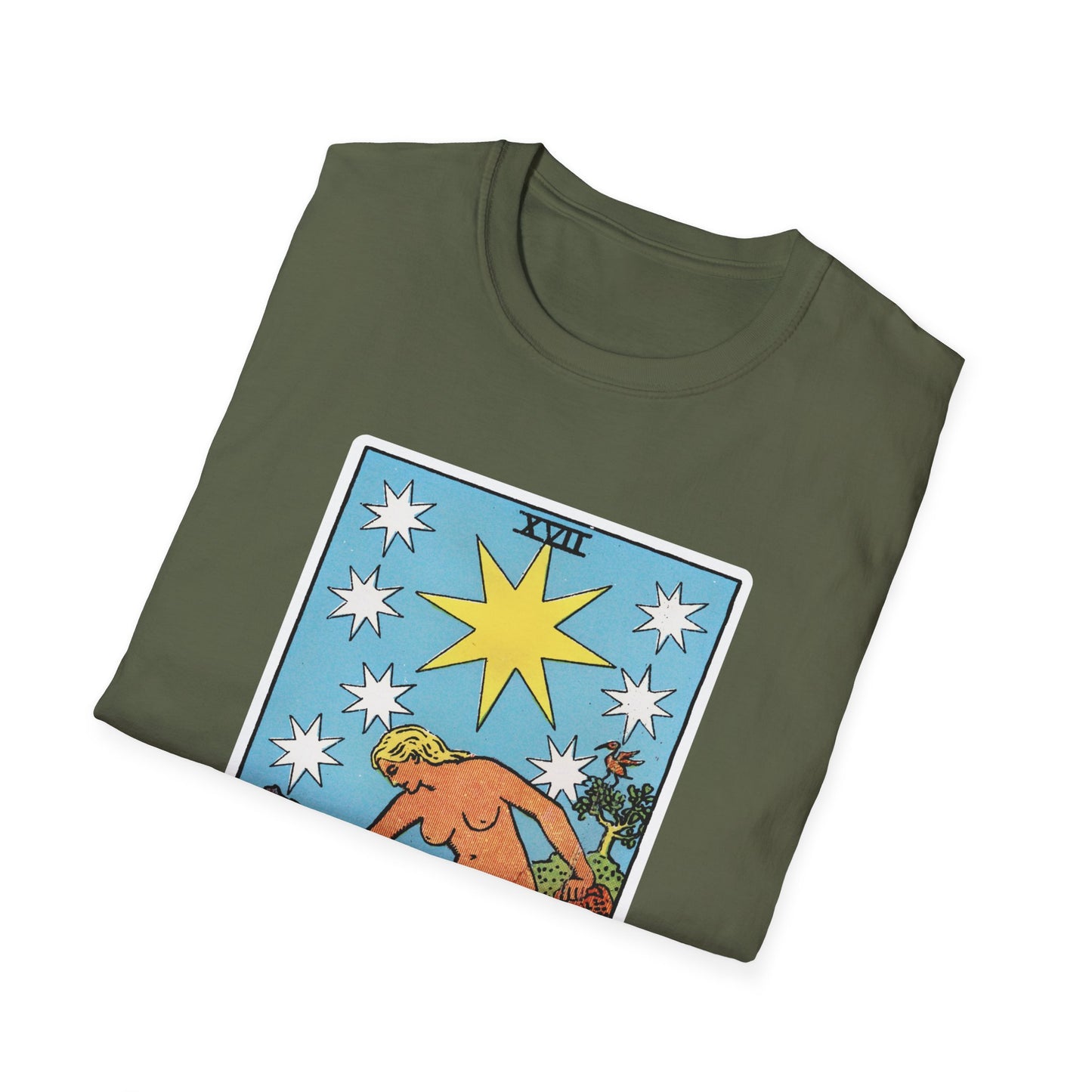 Stern-Tarotkarten-T-Shirt