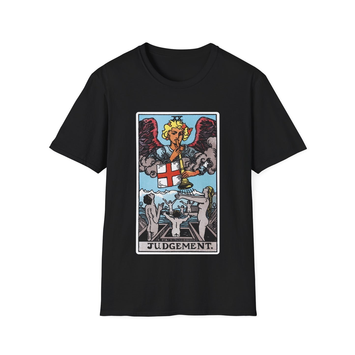 Camiseta con la carta del Tarot del Juicio