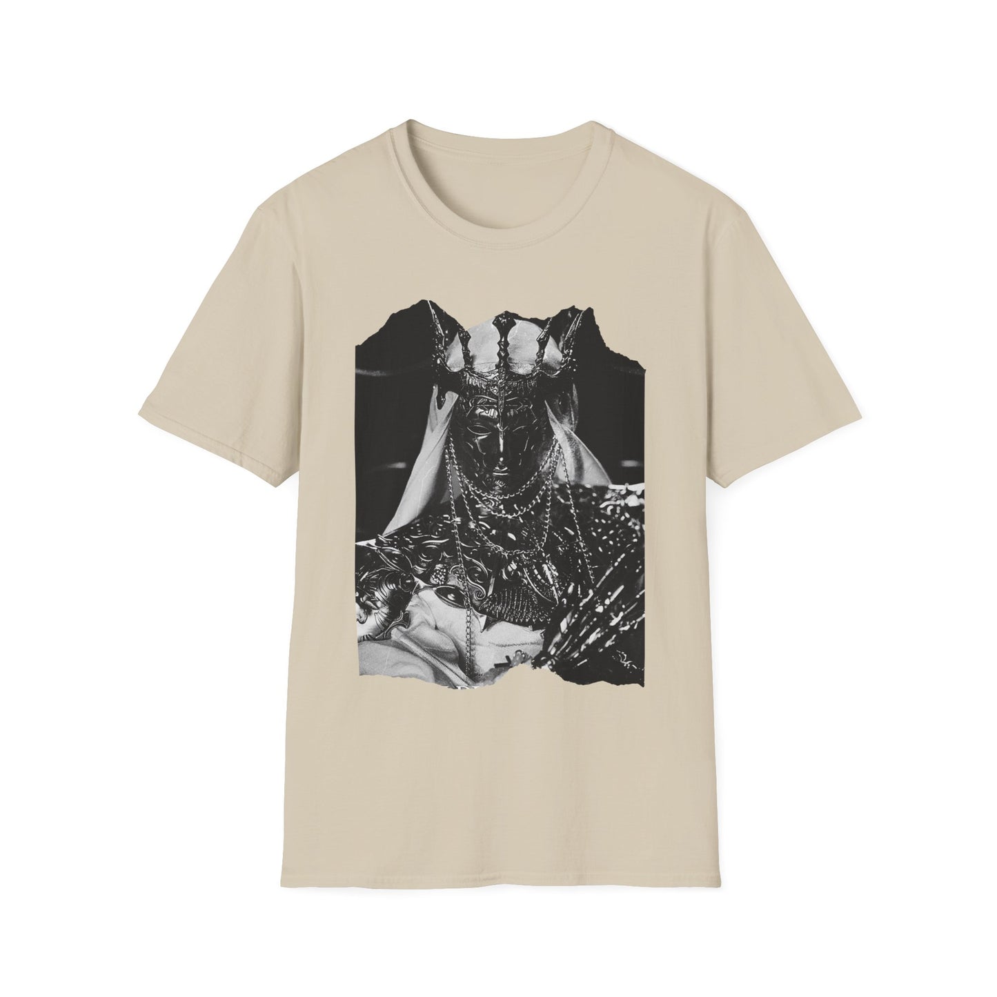 Horned Demon Illustration T-Shirt