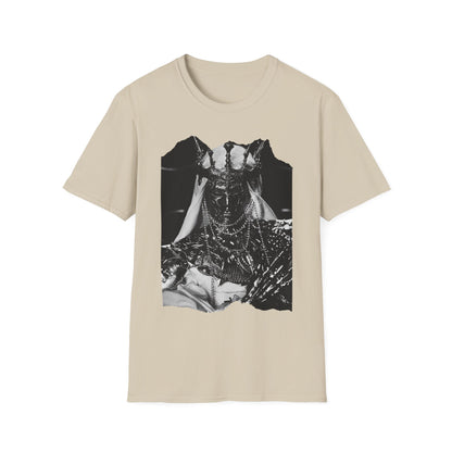 Horned Demon Illustration T-Shirt