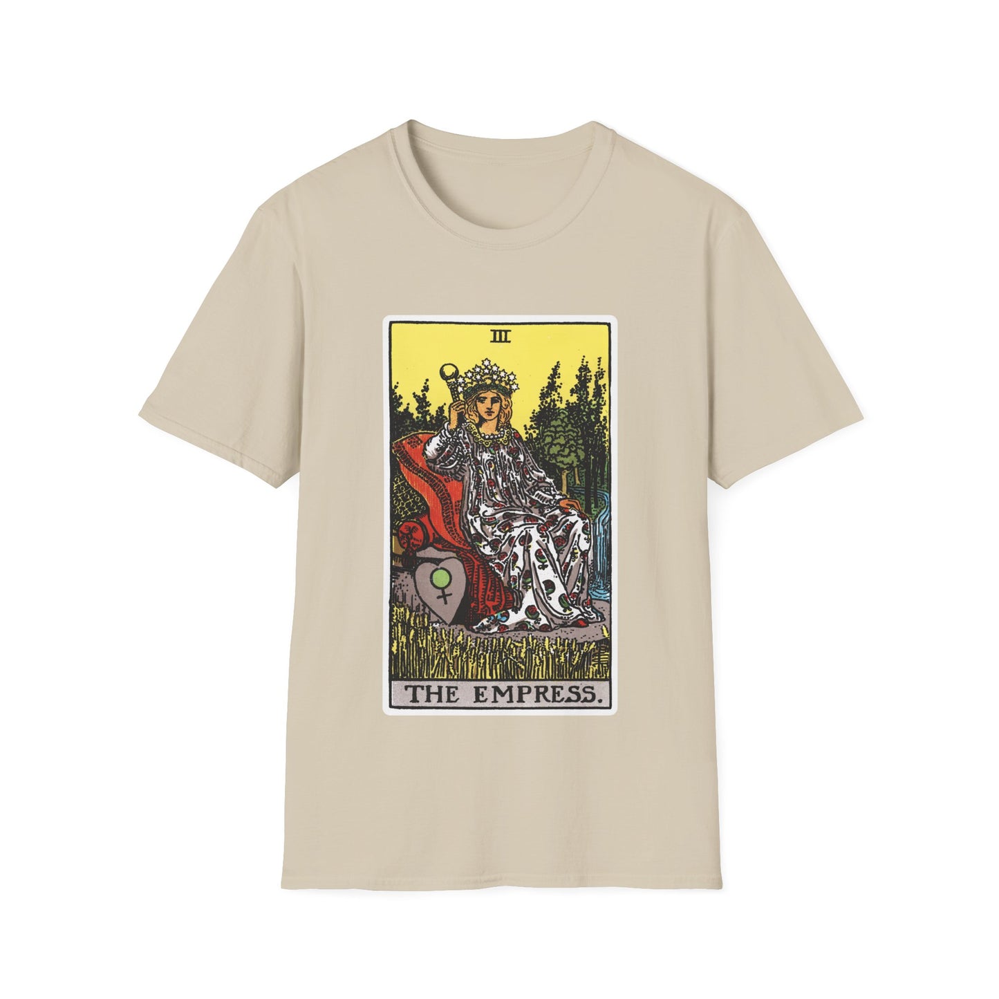 Die Kaiserin Tarotkarten-T-Shirt