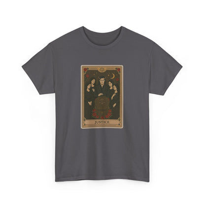 Mock Tarot Card "Justice" Unisex T-Shirt