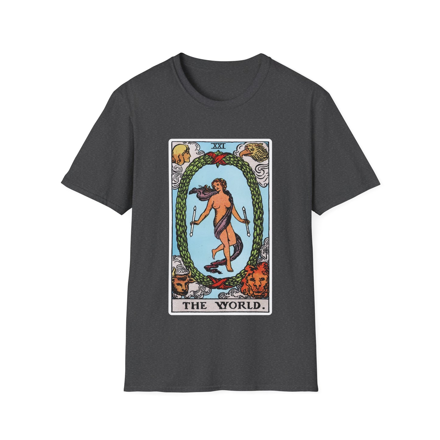 Das Welt Tarotkarten T-Shirt