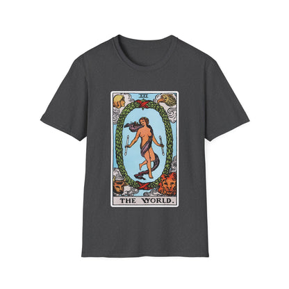 Das Welt Tarotkarten T-Shirt