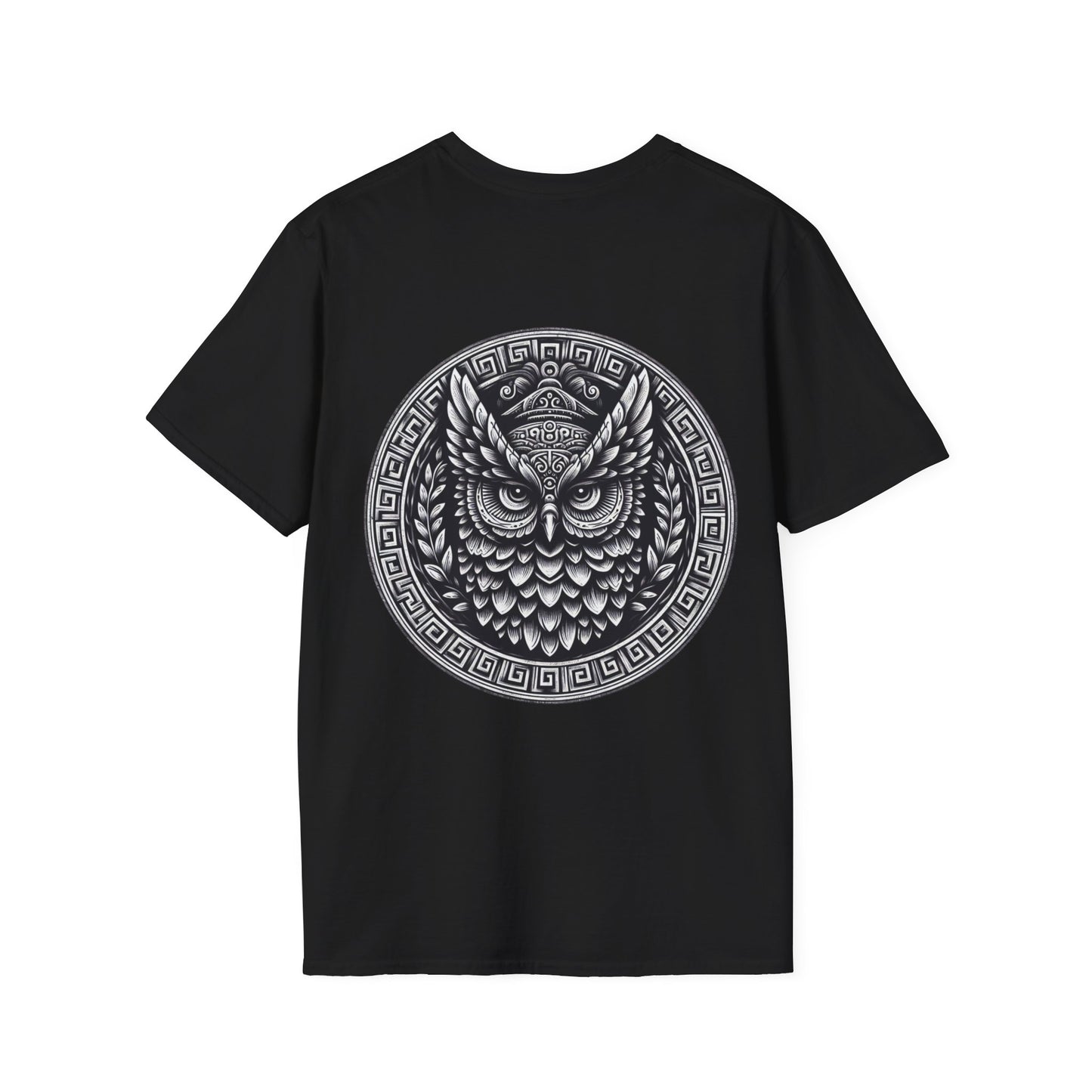 Greek Athena Owl Graphic T-Shirt