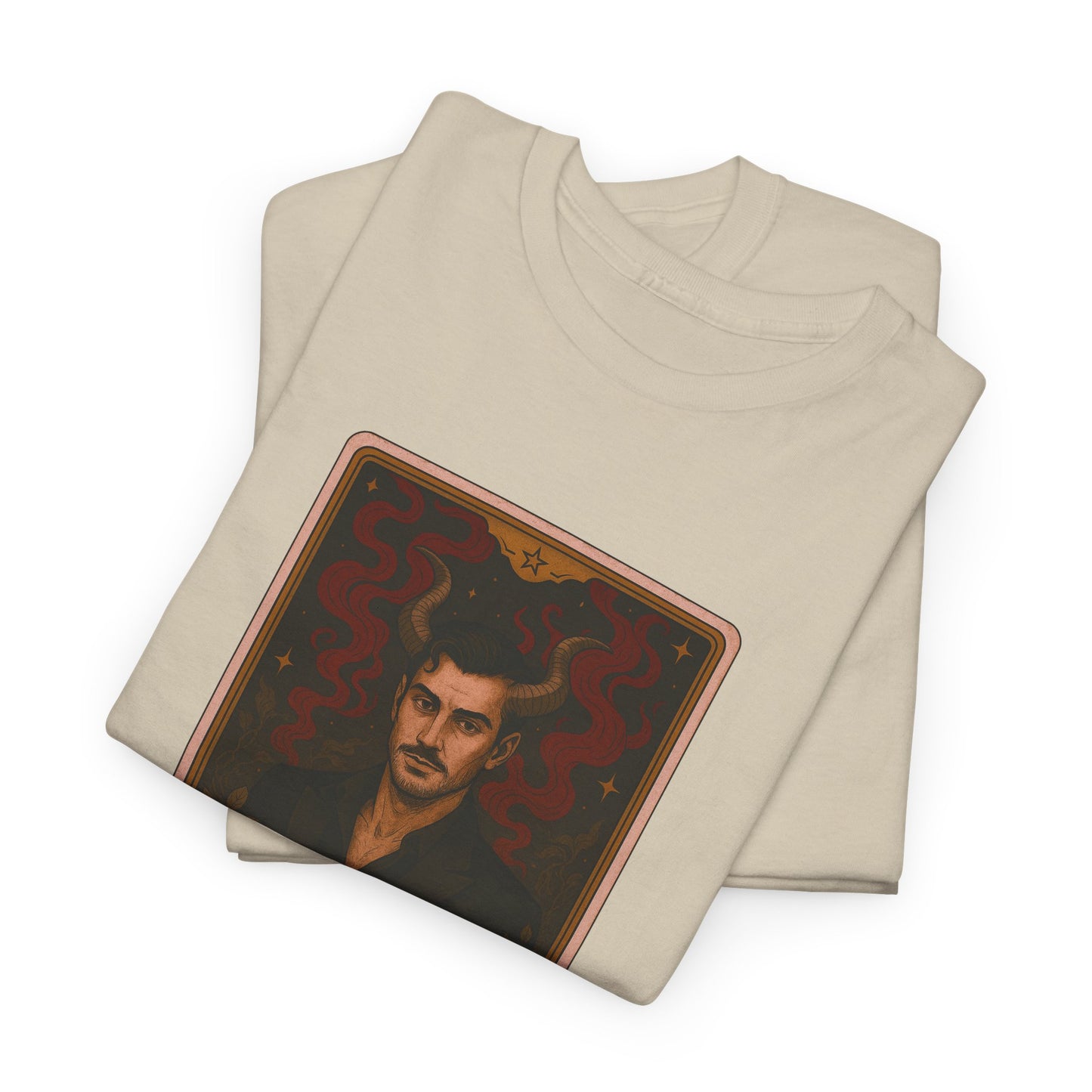 Mock Tarot Card "The Devil" (It's just a man...) Unisex T-Shirt