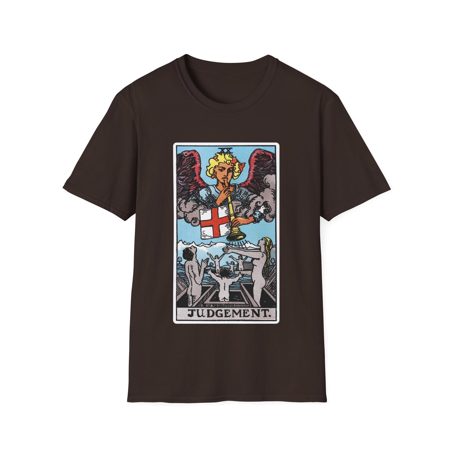 Camiseta con la carta del Tarot del Juicio