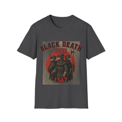 Black Death Tour Medieval Parody T-Shirt