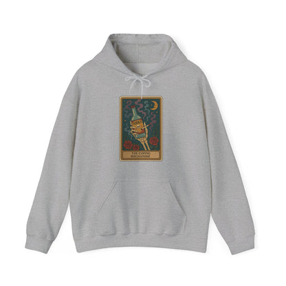 Mock Tarot Card "The Coping Mechanism" Hoodie